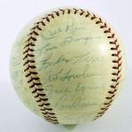 1962 Los Angeles Angels Team Signed Baseball
