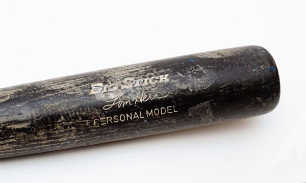 1979 Tom Herr Rookie Game-Used Bat