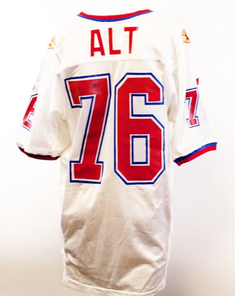 John Alt Game-Issued Signed Pro Bowl Jersey Kansas City Chiefs