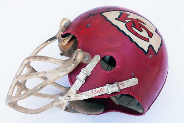 1970s Kansas City Chiefs Game-Worn Helmet
