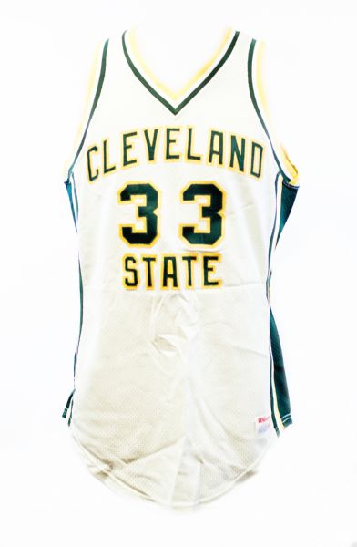 1985-86 Cleveland State Eric Mudd Game-Worn Jersey (1st 14 seed ever to advance to Sweet Sixteen)