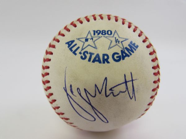 George Brett Signed 1980 All-Star Ball