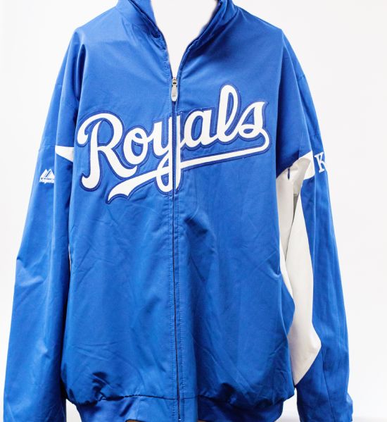 2013 Alex Gordon Game Worn Kansas City Royals Jacket