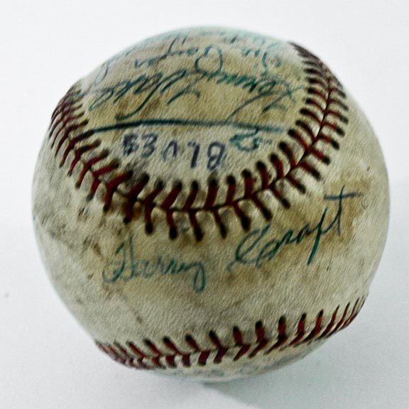 1953 Kansas City Blues Team Signed Baseball