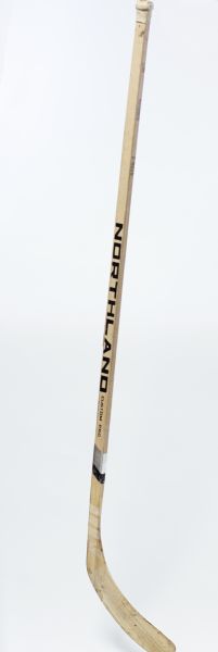 1975-76 Henry Boucha Game-Used Hockey Stick Kansas City Scouts