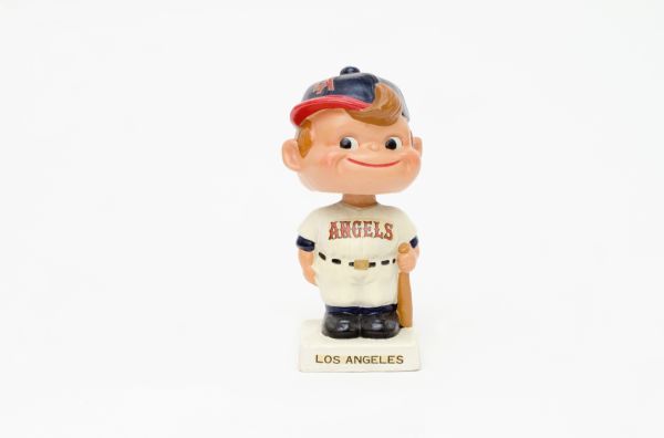 1961-63 Los Angeles Angels White Base Bobblehead