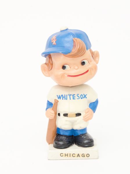 1961-63 Chicago White Sox White Base Bobblehead