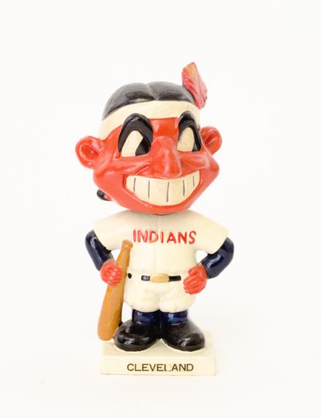 1961-63 Cleveland Indians White Base Bobblehead