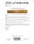 1977-79 U.L. Washington Game-Used Bat