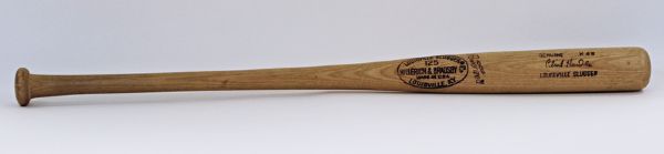 1977-79 Clint Hurdle Game Used Autographed Bat