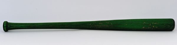 Danny Cater Green As Promotional Give Away Bat