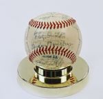1962 Minnesota Twins Team Signed Baseball