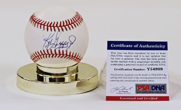 Ken Griffey Jr. Single Signed Baseball