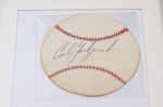 Carl Yastrzemski Vintage Original Photo + Signature Framed Piece