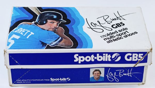 Spot-Bilt George Brett Endoresed Shoes Brand New In Box