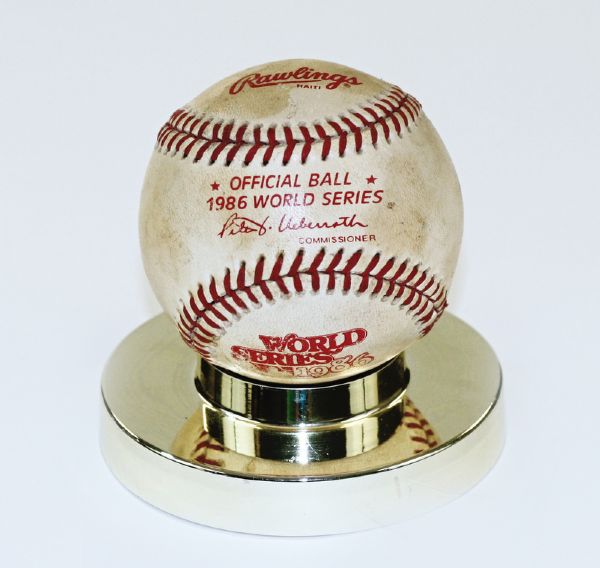 1986 Game Used World Series Ball