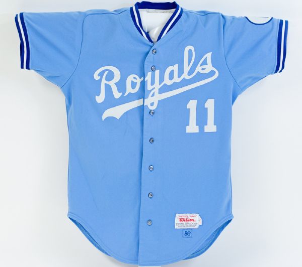 1986 Kansas City Royals Hal McRae Game Used Jersey