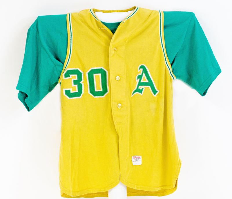 Lot Detail - 1963 Kansas City A's Ed Lopat Game Used Gold Vest Jersey w/  Pants