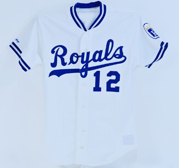 1990-91 Kansas City Royals John Wathan Game Used Jersey