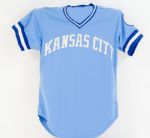 1979 Kansas City Royals Willie Wilson Game Used Jersey