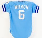 1979 Kansas City Royals Willie Wilson Game Used Jersey