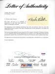 Babe Ruth & Mrs. Babe Ruth Autographed Framed Display