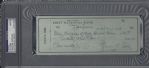 Ty Cobb Signed PSA 9 Check