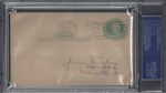 Satchel Paige Signed 3x5 Index Card