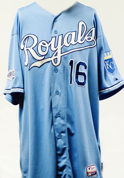 2014 Billy Butler World Series Jersey