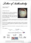 1980 Kansas City Royals Team Signed Baseball (27 Sigs)