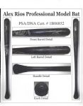 2012 Alex Rios Game Used Bat