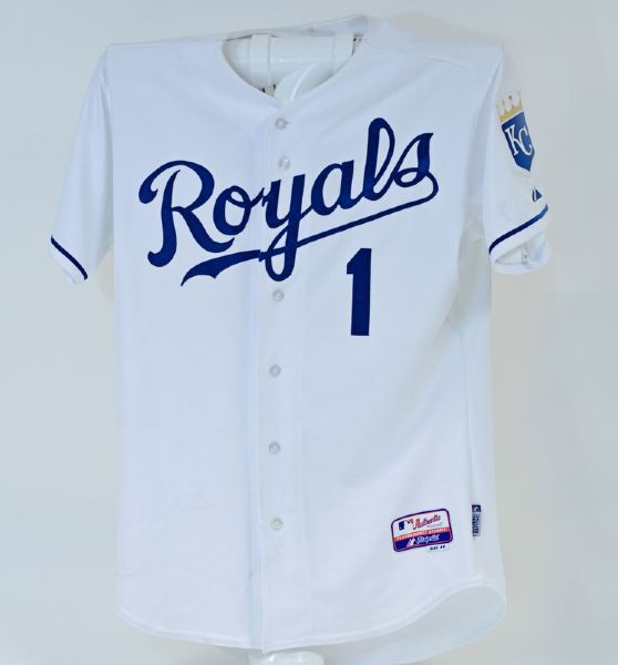 2011 Jarrod Dyson Game Used Jersey (Splittorff Patch)