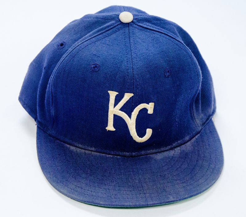 Lot Detail - Late 1970's Galen Cisco Kansas City Royals Game Used Hat