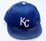 Late 1970's Galen Cisco Kansas City Royals Game Used Hat