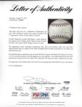 1966 California Angels Team Signed Baseball