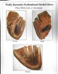 Wally Burnette Game Used Glove