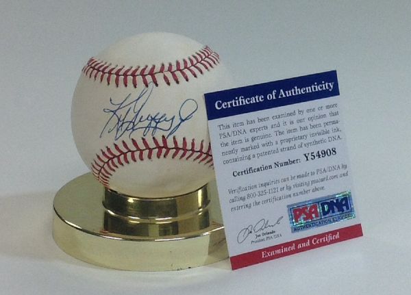 Ken Griffey Jr. Single Signed Baseball