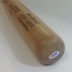 1968-70 Reggie Jackson Game Used Autographed Bat PSA 8