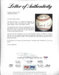 Howard Cosell, Catfish Hunter, & Yogi Berra Signed Baseball