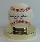 Duke Snider Single Signed Baseball