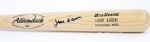 Hank Aaron Autographed Baseball Bat