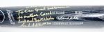 Frank White Game-Issued Autographed Bat Signed to Willie Randolph