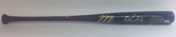 2012 Carlos Gonzalez Game Used Autographed Bat