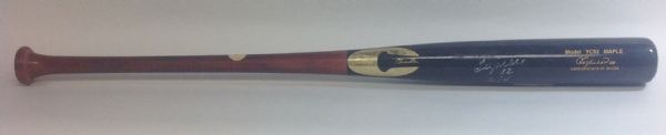 2013 Yoenis Cespedes Game Used Autographed Bat