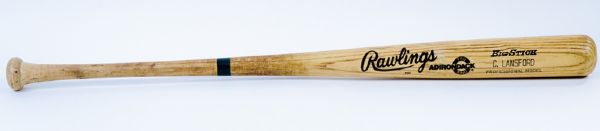 1988 Carney Lansford Game Used Bat