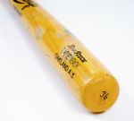 1991 Terry Steinbach Game Used Autographed Bat