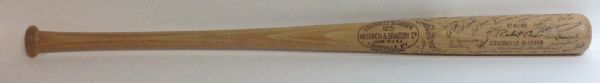 1959  Bob Cerv Game Used Kansas City As Team Signed Half Bat