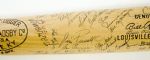 1958 Bill Renna Game Used Boston Red Sox Team signed Half Bat
