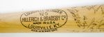 1958 Bill Renna Game Used Boston Red Sox Team signed Half Bat