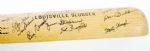 1958 Bill Renna Game Used Boston Red Sox Team signed Half Bat